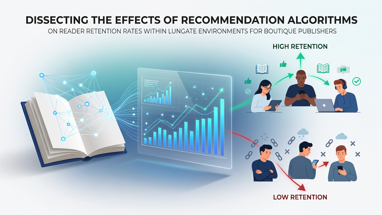 Dissecting the Effects of Recommendation Algorithms on Reader Retention Rates Within Lungate Environments for Boutique Publishers